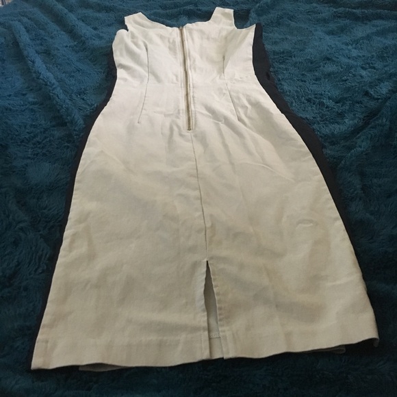 Black & Khaki Dress With Removable Belt - Picture 4 of 7